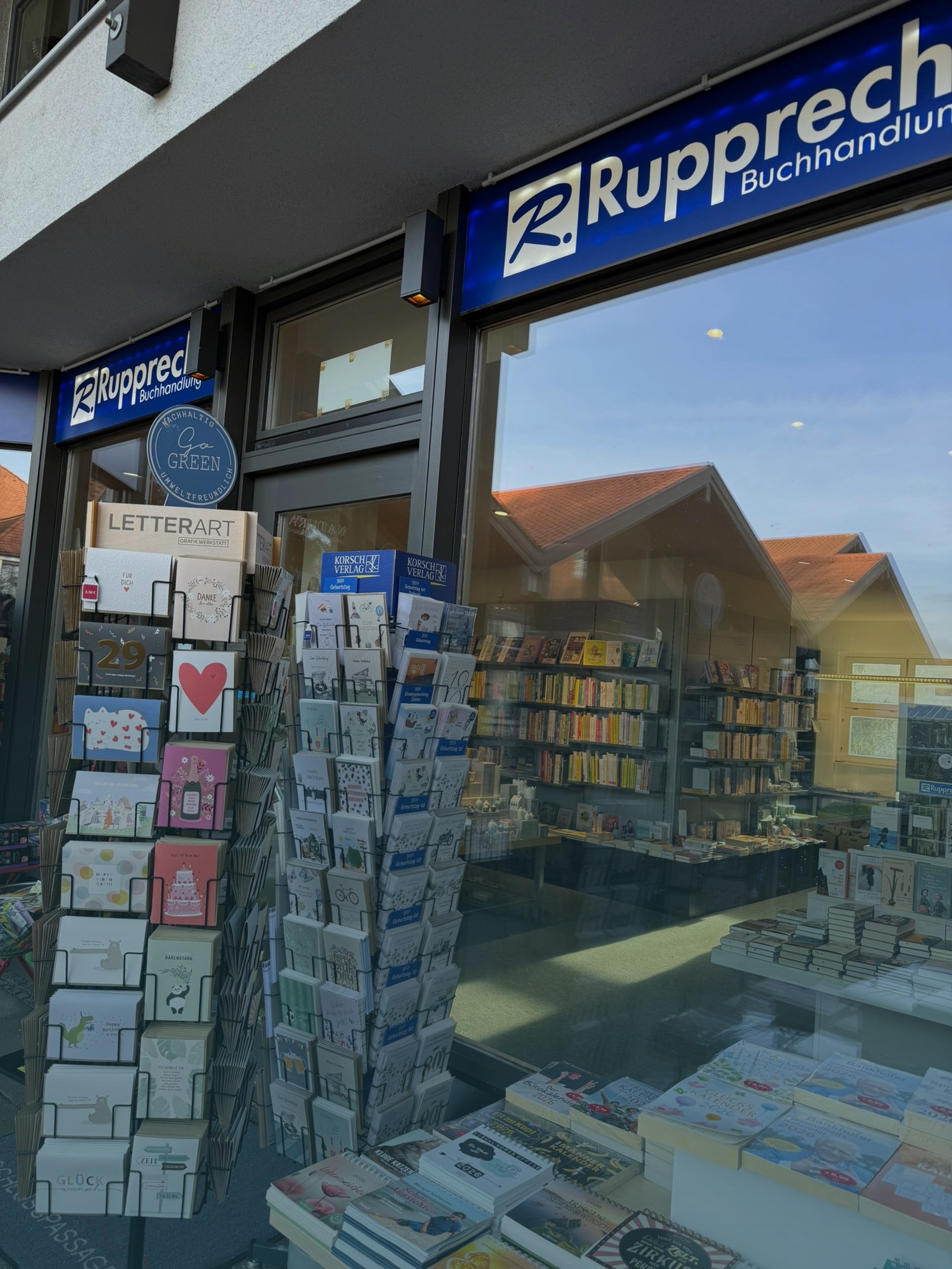 Buchhandlung Rupprecht in der SCHLOSSPASSAGE Grünwald
