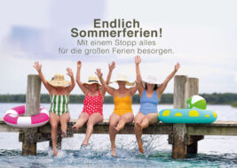 We wish you a wonderful vacation